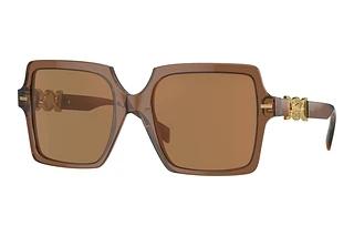 Versace VE4441 5028/O Brown Orange MetallicTransparent Brown
