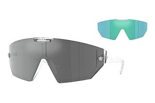 Versace VE4461 148/6V Grey Mirror Black/Mirror Blue VioletCrystal