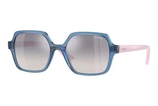 Vogue Eyewear VJ2006 28387B Clear Gradient Blue Mirr SilverTransparent Blue