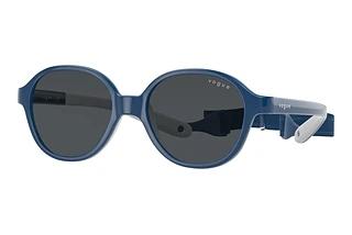Vogue Eyewear VJ2012 297487 Dark GreyBlue On Rubber Cream