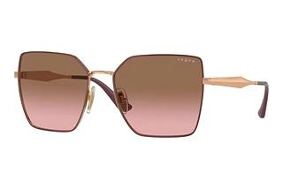Vogue Eyewear VO4284S 518214 Pink Gradient BrownTop Bordeaux/Rose Gold