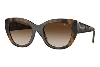 Vogue Eyewear VO5567S 238613 Gradient BrownTop Dark Havana/Light Brown