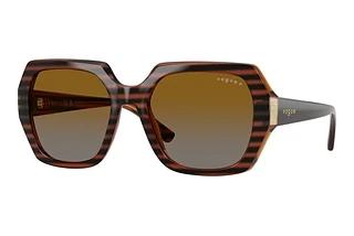 Vogue Eyewear VO5612SB 2571T5 Gradient Brown PolarStriped Brown Havana