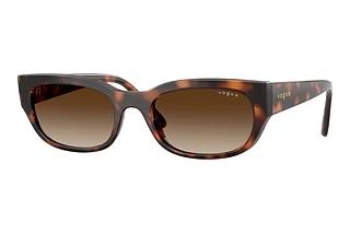 Vogue Eyewear VO5669S 271813 Gradient BrownTotal Dark Havana