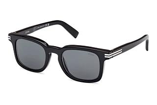 Zegna EZ0230 01A grauGlänzend Schwarz