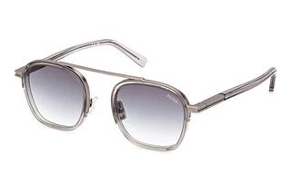 Zegna EZ0231 20B grau verlaufendGlänzend Grau