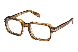 Zegna EZ0254 47V blauGlänzend Hellbraun