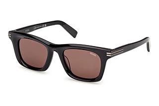 Zegna EZ0270 20E braunGlänzend Grau