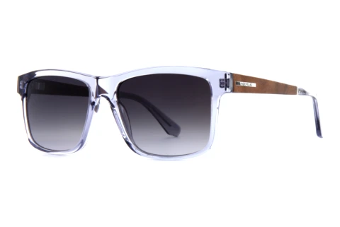 Lunettes de soleil Wood Fellas Hohenburg (10768 curled/crystal grey)