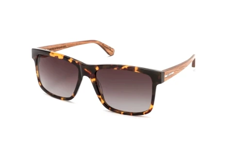 Lunettes de soleil Wood Fellas Blumenberg (10779 zebrano)