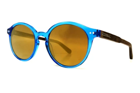 Lunettes de soleil Wood Fellas Leuchtenberg (10793 curled/crystal blue)