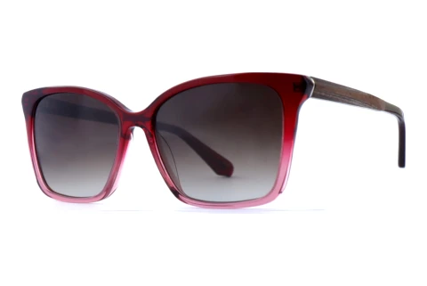 Lunettes de soleil Wood Fellas Curve (11042_S curled/red)