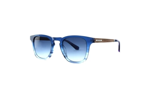 Lunettes de soleil Wood Fellas Mindset (11717 walnut/blue)