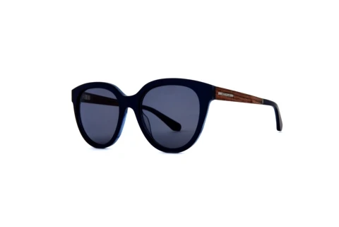 Lunettes de soleil Wood Fellas Mirage (11718 macassar/blue)