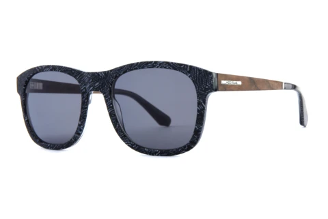Lunettes de soleil Wood Fellas Mirror (11719 black oak/grey)