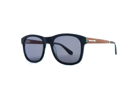 Lunettes de soleil Wood Fellas Mirror (11719 macassar/blue)