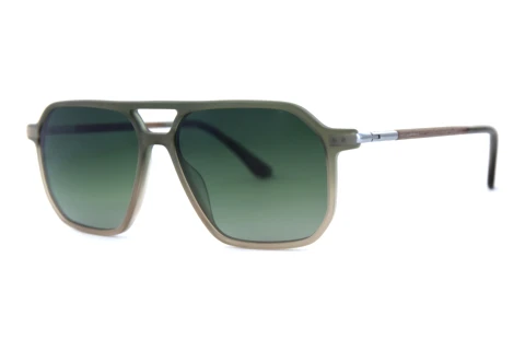 Lunettes de soleil Wood Fellas Jog (11728 walnut/green)