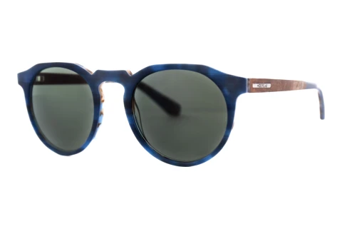 Lunettes de soleil Wood Fellas FJERN (11740 curled/blue)