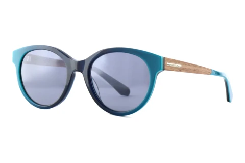 Lunettes de soleil Wood Fellas FLUME (11746 macassar/indigo)