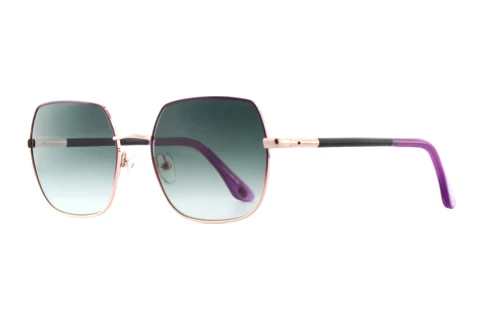 Lunettes de soleil Wood Fellas SOLSTICE (11752 black oak/violet/rose gold)