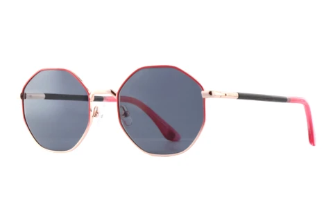 Lunettes de soleil Wood Fellas EQUINOX (11753 black oak/red/rose gold)