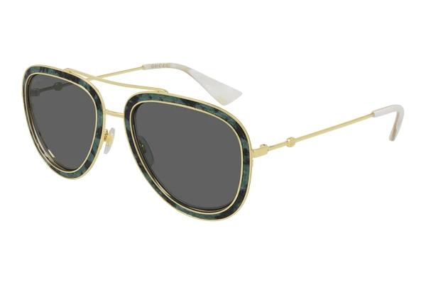 Lunettes de soleil Gucci GG0062S LEATHER 002