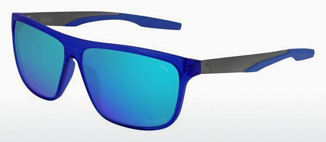 puma lunettes de soleil homme bleu