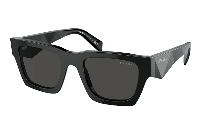 Sunglasses Lunette De Soleil Noire Homme Prada Eyewear Lunettes De