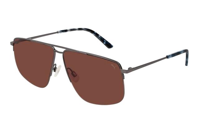 lunette de soleil puma brun