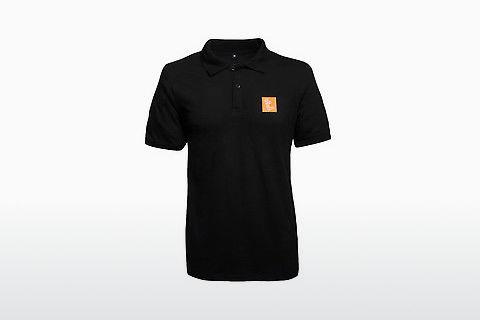  Edel-Optics Polo Shirt SABS ICON schwarz